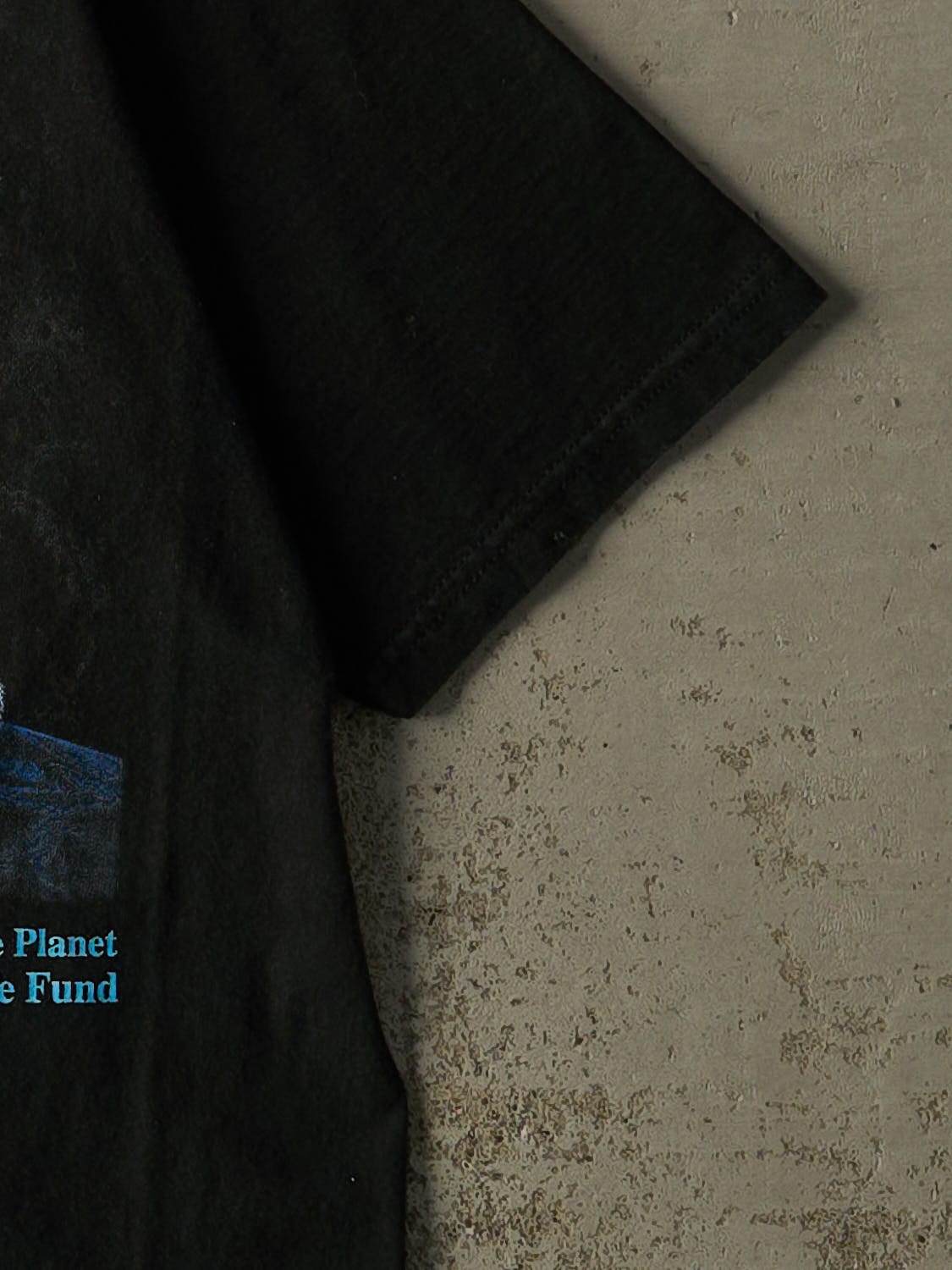 Vintage 90s Black Protect the Planet WWF Tee (M)