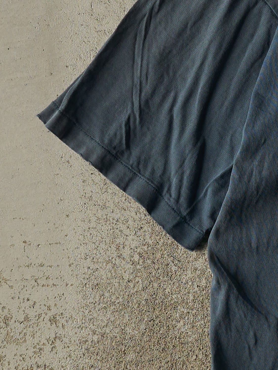 Vintage 90s Slate Blue Banff Wolf Clan Tee (XL/XXL)