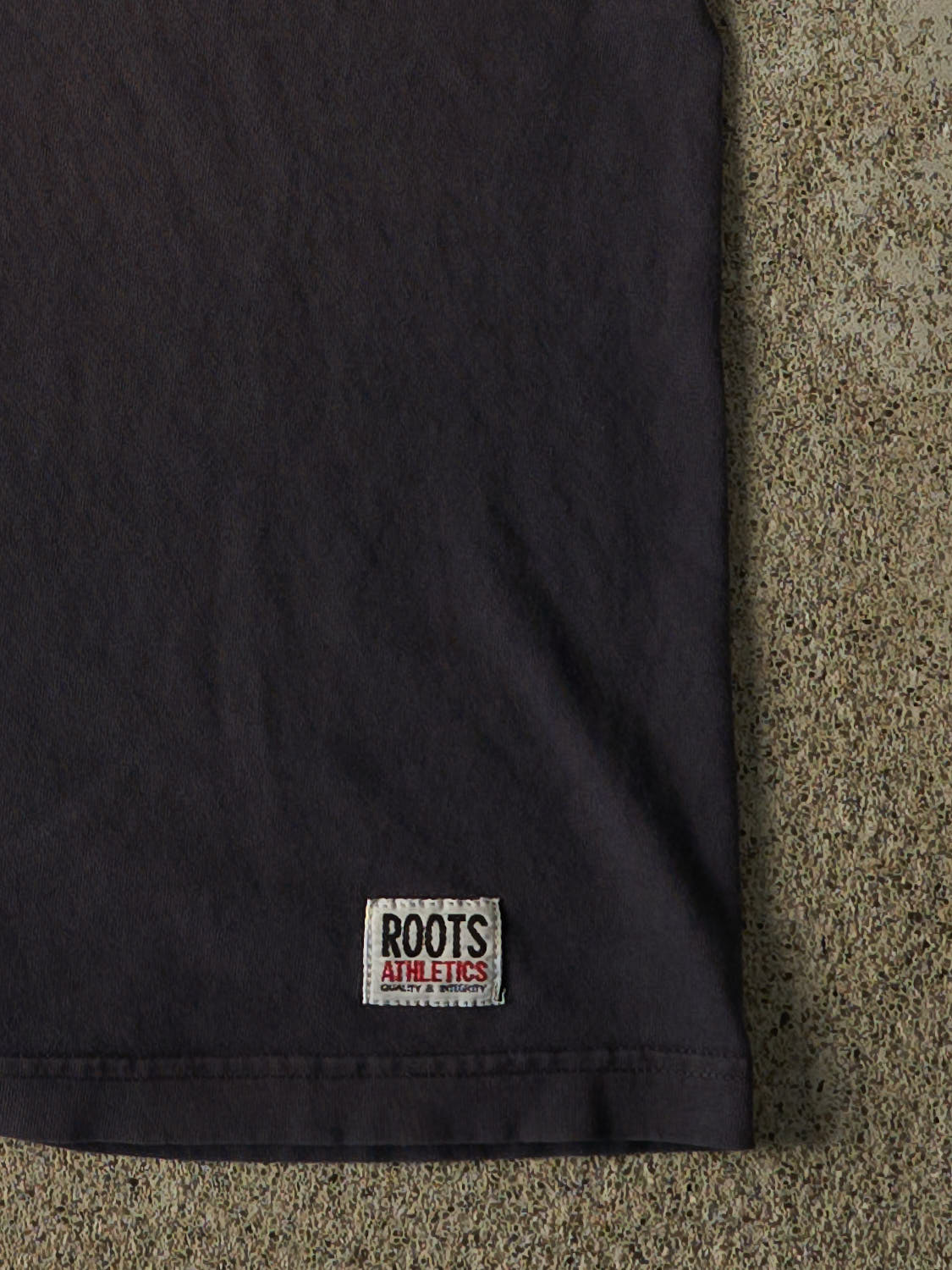 Vintage Y2K Sun Faded Navy Roots Athletics Tee (XL/XXL)