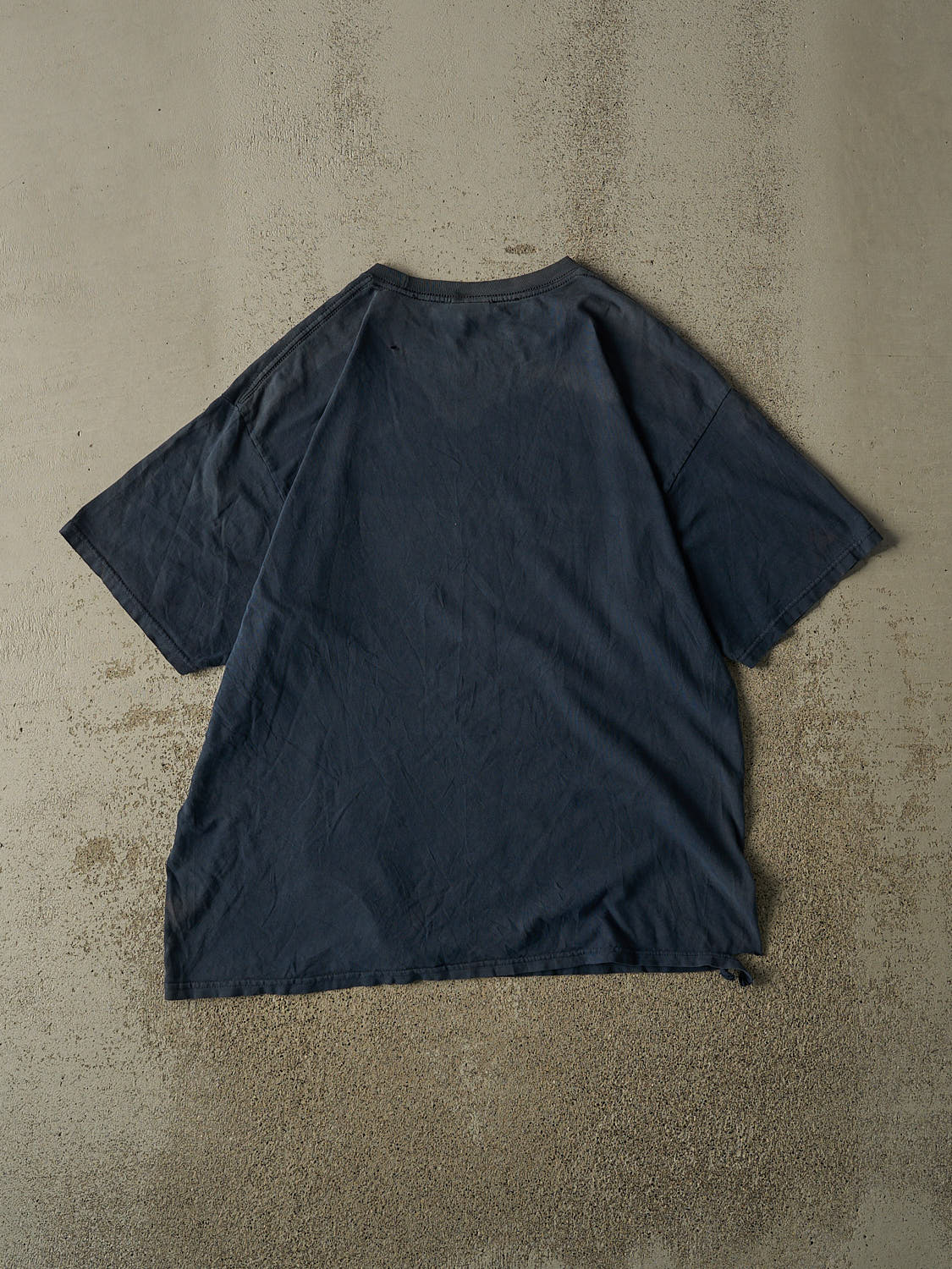Vintage Y2K Sun Faded Navy Volcom Tee (L/XL)