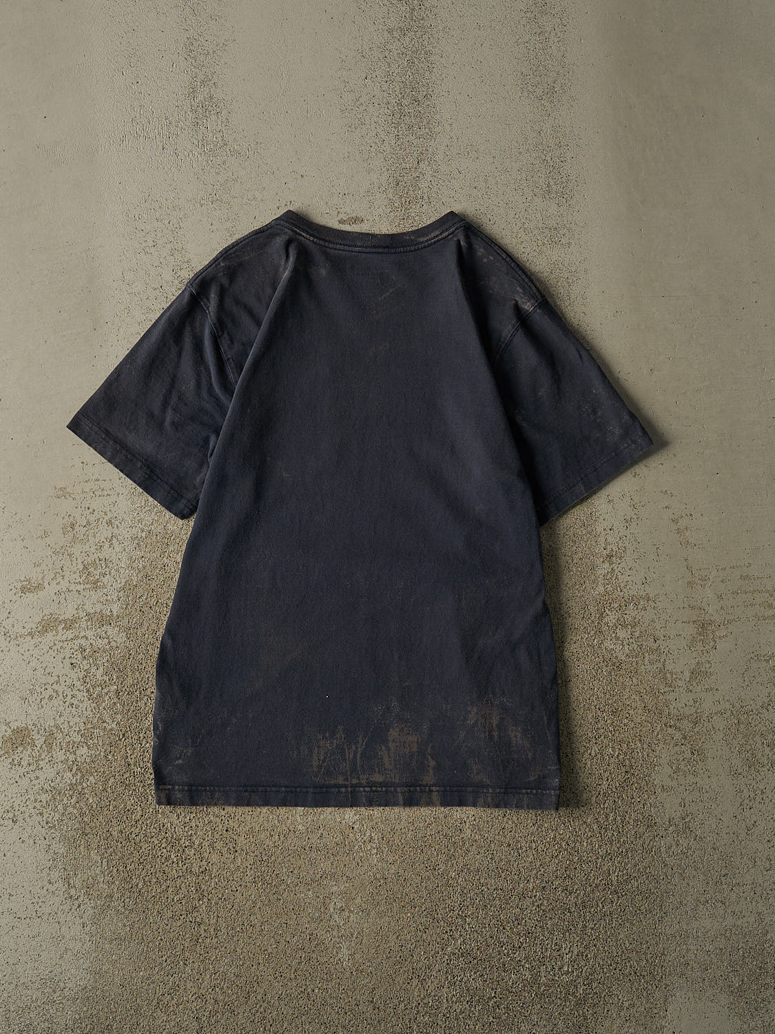 Vintage Y2K Sun Faded Navy Carhartt Ghost Pocket Tee (M/L)