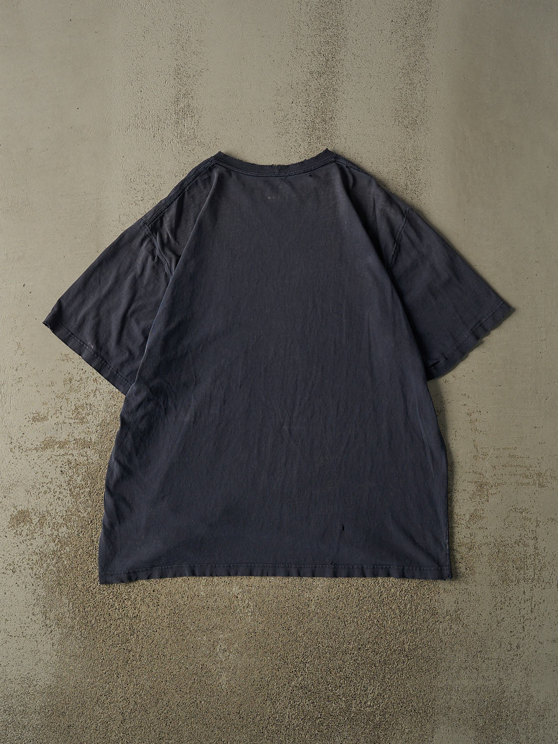 Vintage Y2K Sun Faded Navy Carhartt Ghost Pocket Tee (XXL)