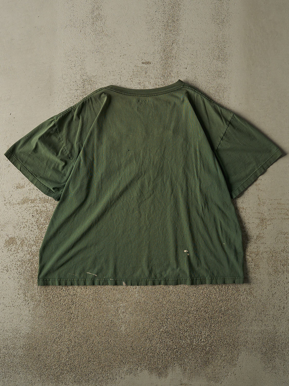Vintage Y2K Sun Faded Green University of Oregon Ducks Embroidered Tee (XL/XXL)