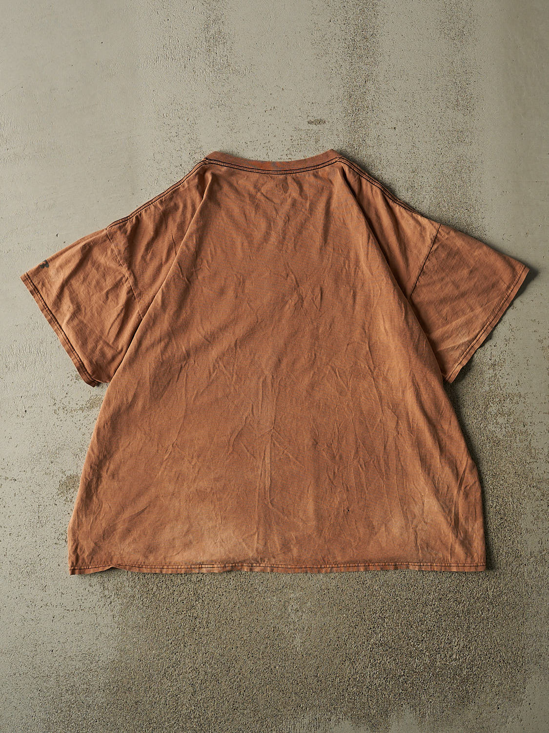 Vintage Y2K Sun Faded Orange Russell Athletic Purdue University Tee (XL/XXL)