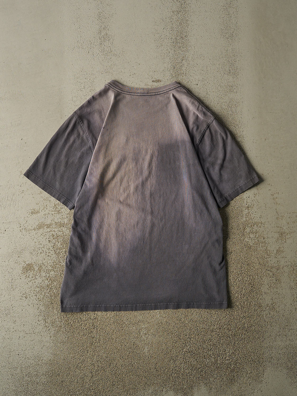 Vintage Y2K Sun Faded Grey Carhartt Ghost Pocket Tee (XL)