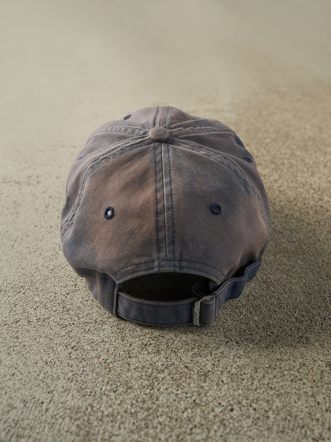 Vintage Y2K Sun Faded Blue Nike Strapback Hat (O/S)