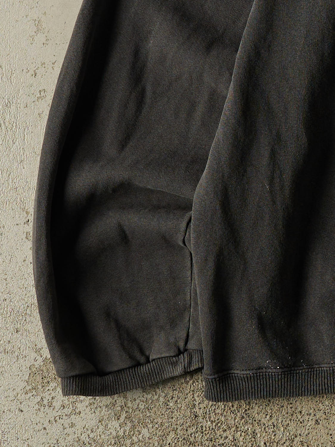 Vintage 90s Sun Faded Black Adidas Embroidered Crewneck (XXL/XXXL)