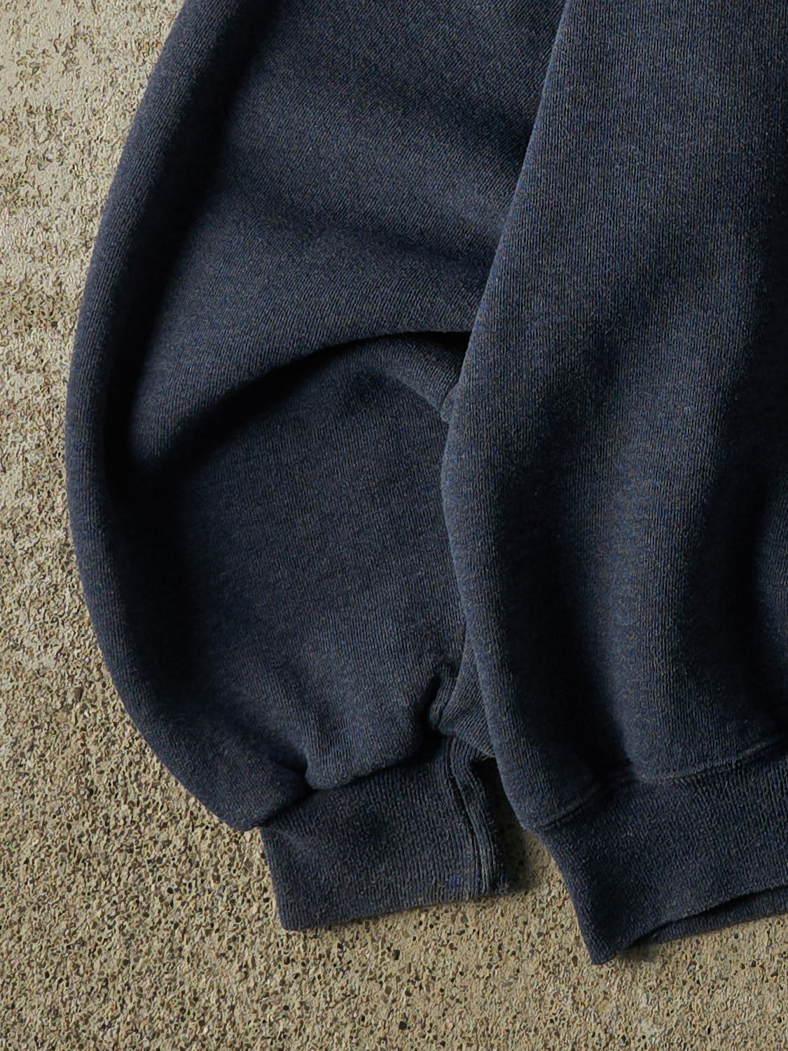 Vintage 90s Faded Navy Russell Athletic Blank Crewneck (S/M)