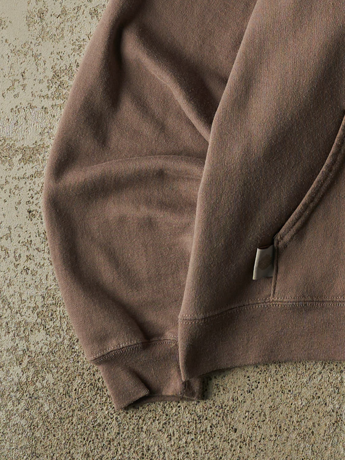 Vintage 90s Faded Brown Harley Davidson Arkport NY Zip Up Hoodie (XS)