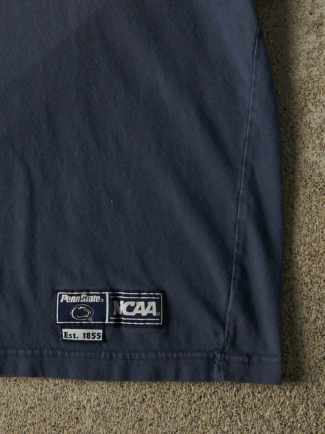 Vintage Y2K Faded Navy Penn State University Embroidered Tee (L/XL)