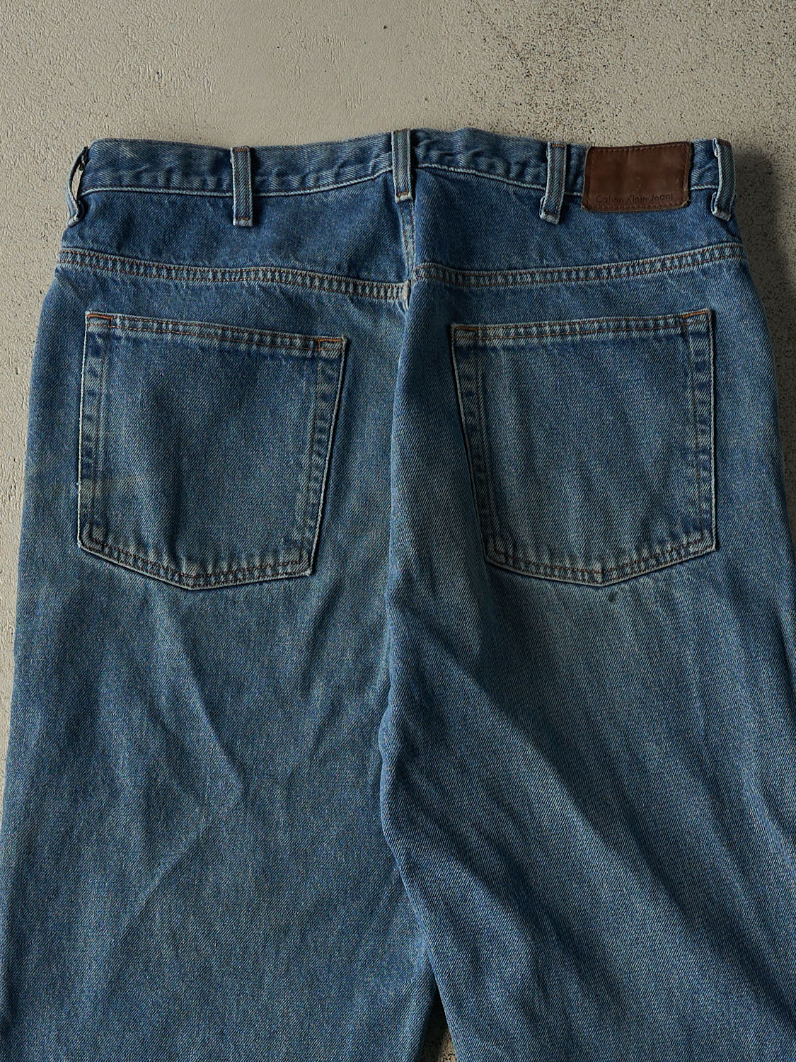 Vintage Y2K Dark Wash Calvin Klein Jeans (35x32.5)