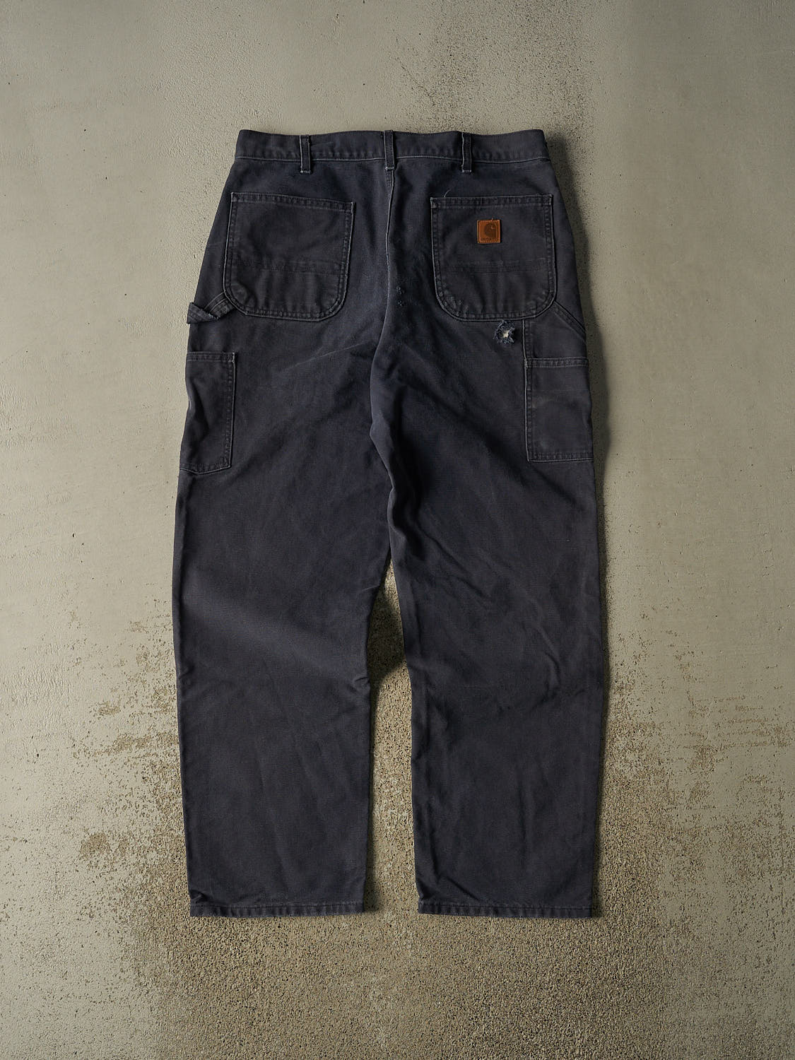 Vintage 90s Navy Blue Carhartt Carpenter Pants (35x31.5)