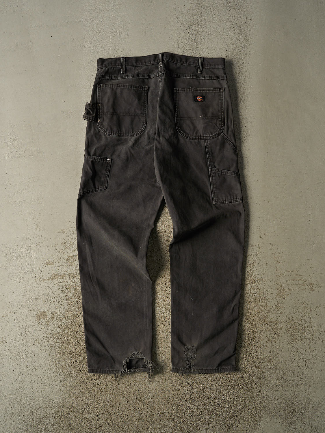 Vintage 90s Faded Black Dickies Carpenter Pants (36x34)