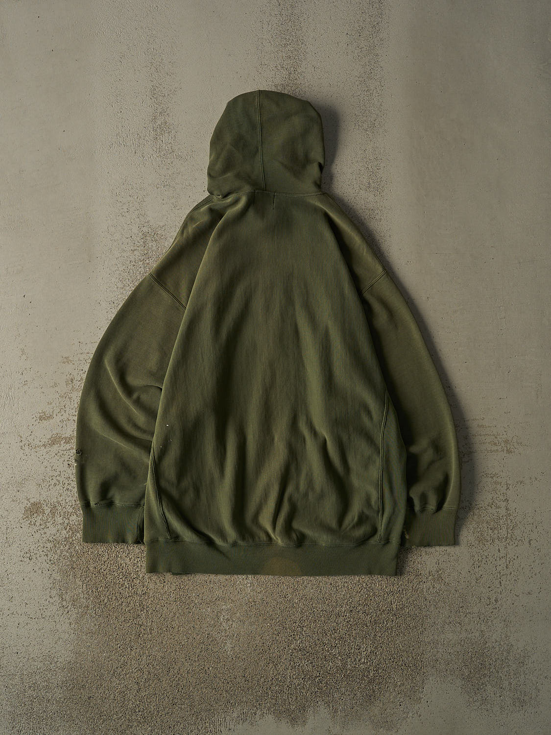 Vintage 90s Sun Faded Green Gap Sport Hoodie (XXL)