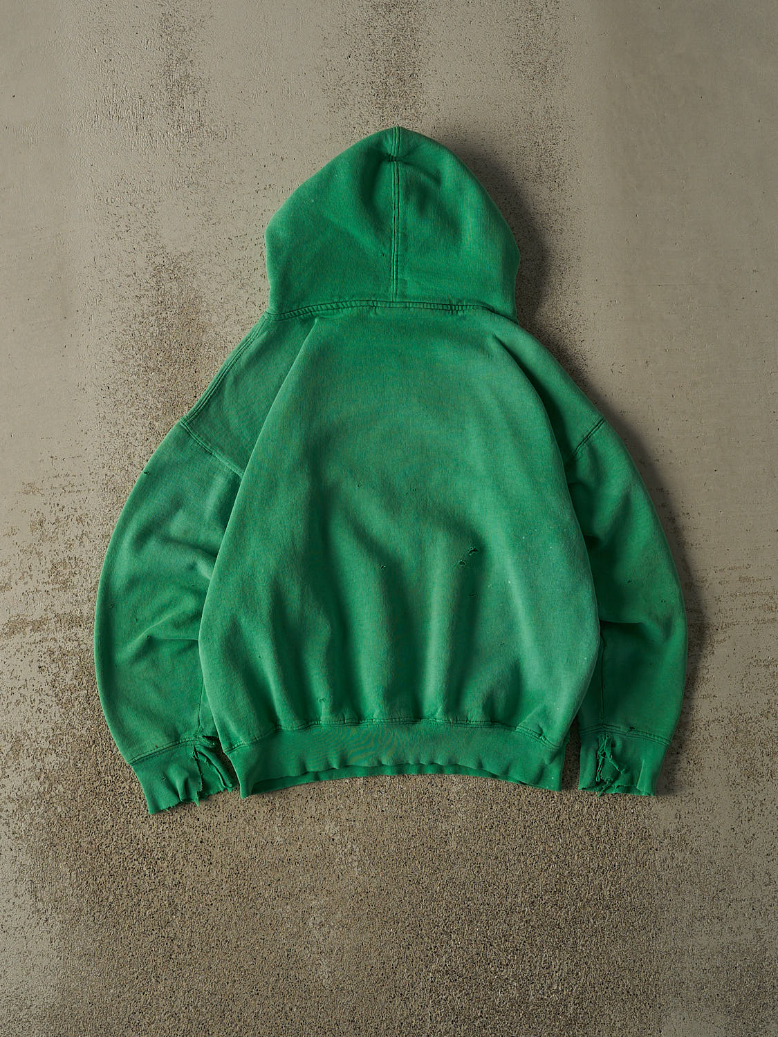 Vintage 90s Sun Faded Green John Deere Hoodie (S/M)