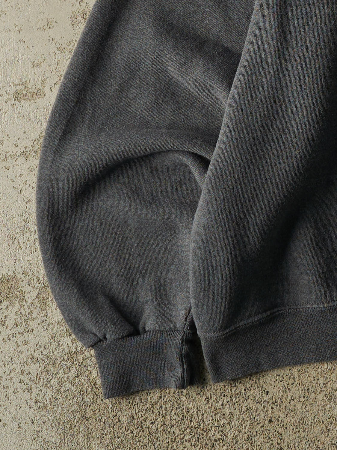 Vintage Y2K Charcoal Grey Russell Athletic Blank Crewneck (M/L)