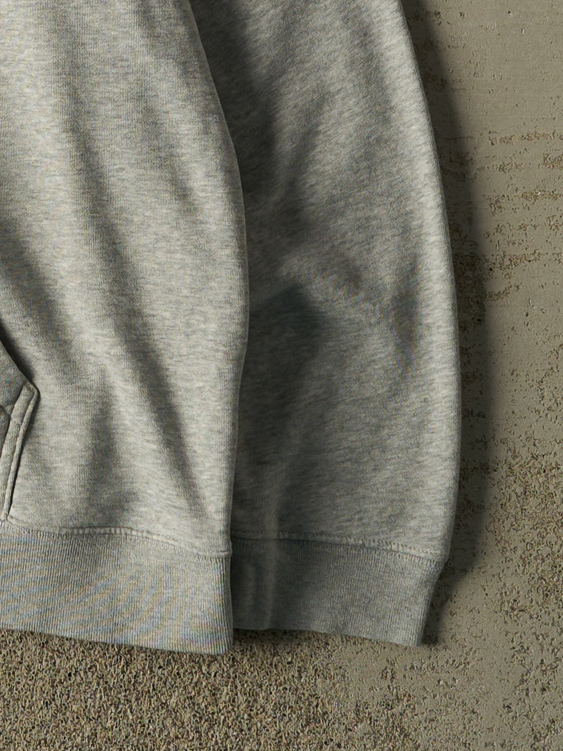 Vintage Y2K Heather Grey Gap Embroidered Hoodie (XL/XXL)