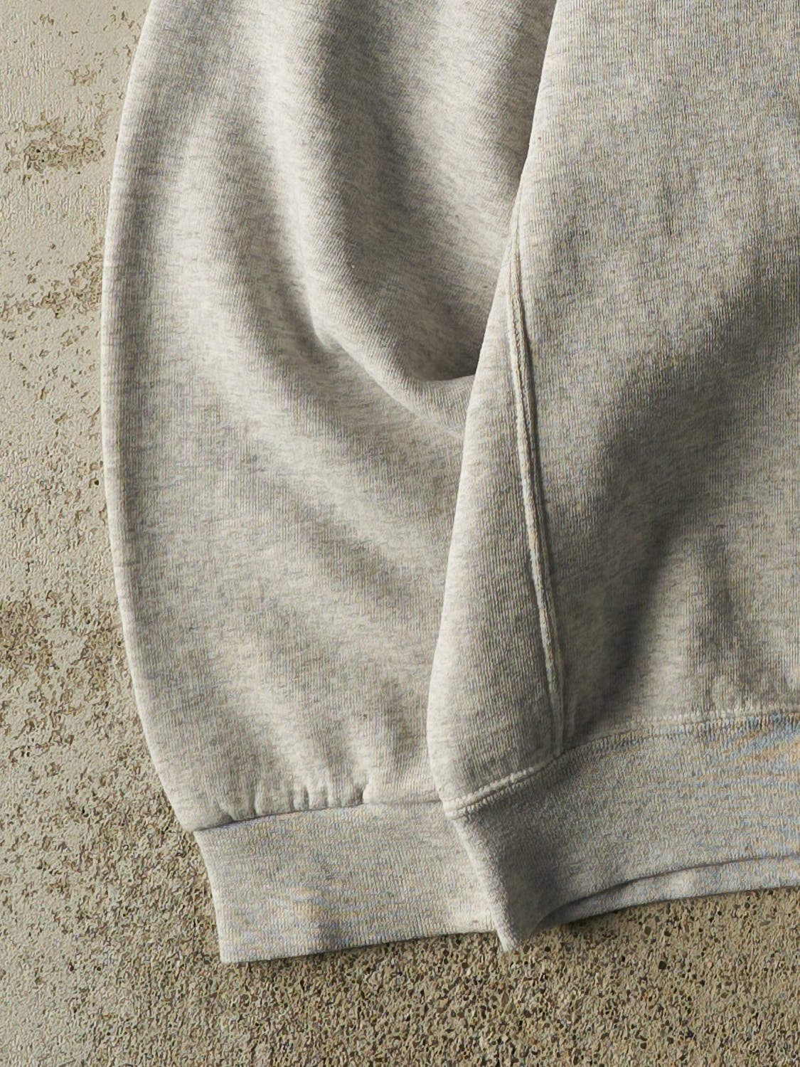 Vintage Y2K Heather Grey Russell Athletic Blank Crewneck (XXL)