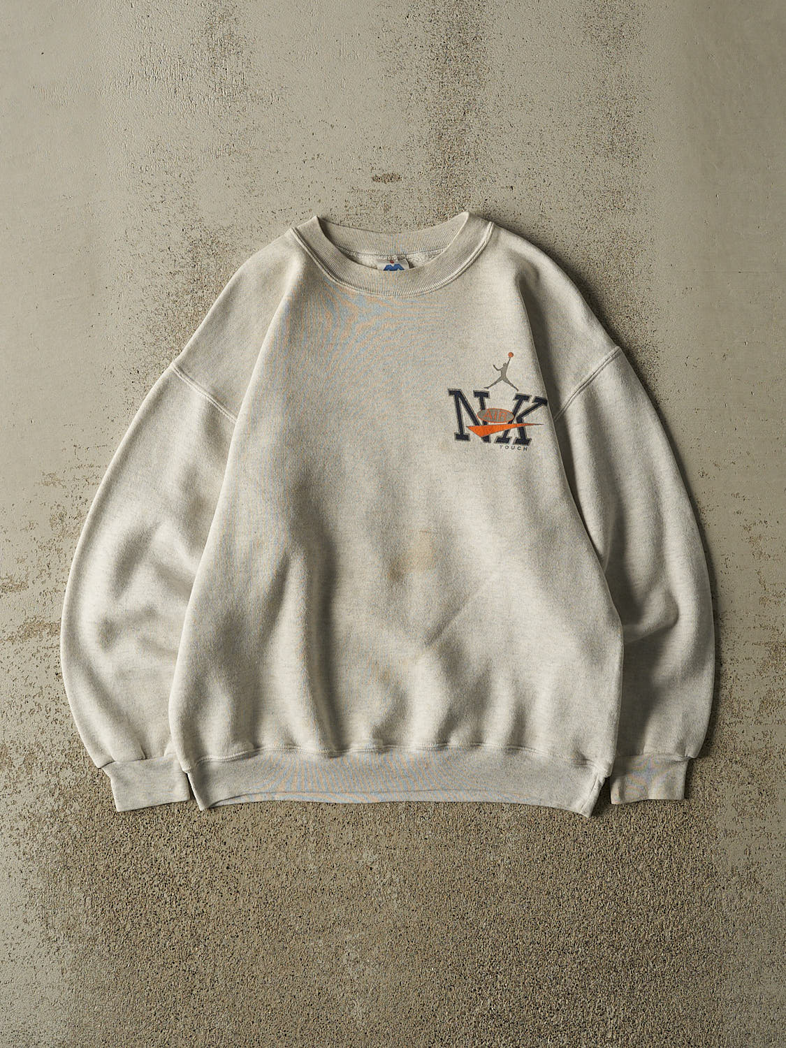 Vintage 90s Heather Grey NK Air Crewneck (S)