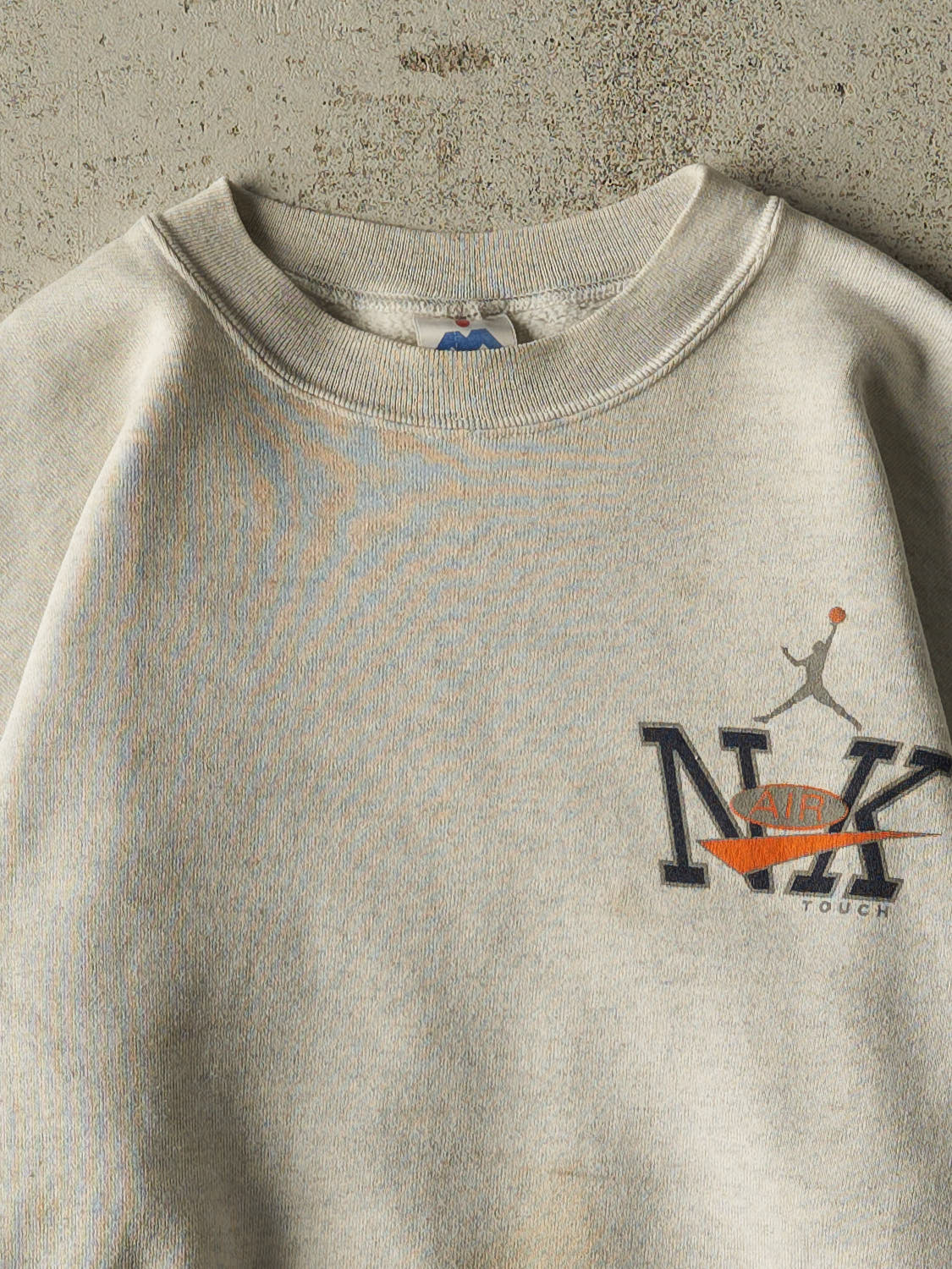 Vintage 90s Heather Grey NK Air Crewneck (S)