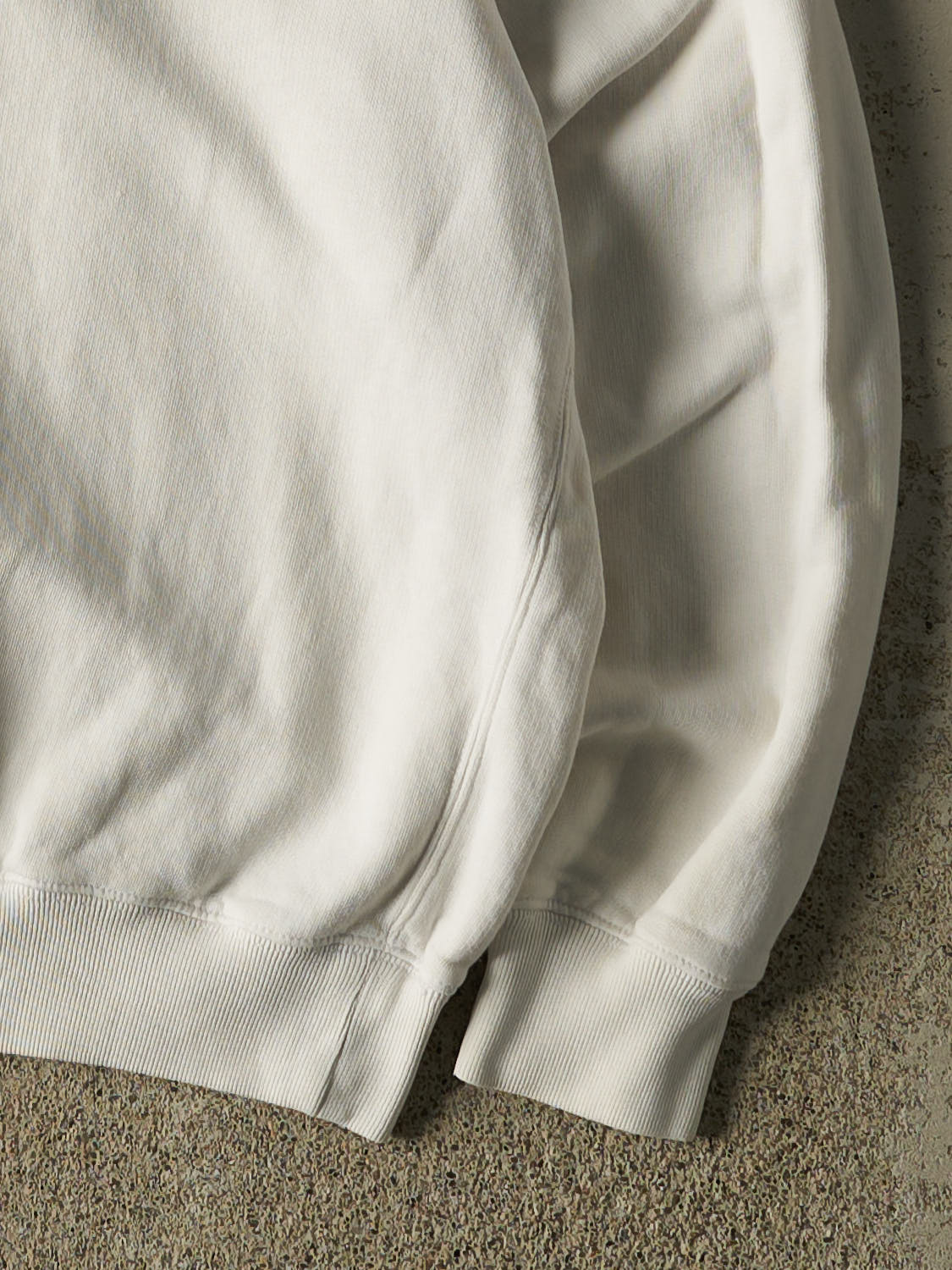Vintage 90s White Polo Embroidered Crewneck (M)