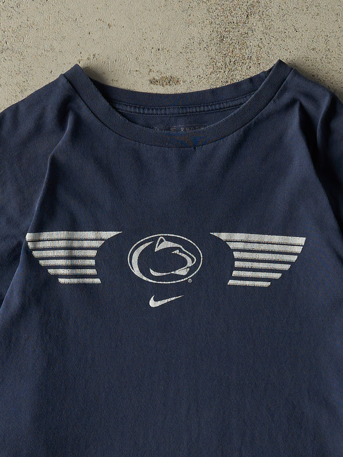 Vintage Y2K Navy Blue Nike Penn State University Long Sleeve (XL/XXL)