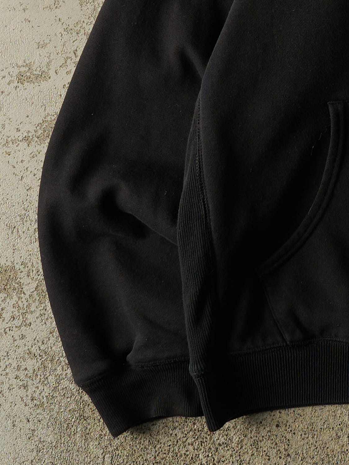 Vintage Y2K Black Mondetta Thermal Lined Zip Up Hoodie (M)