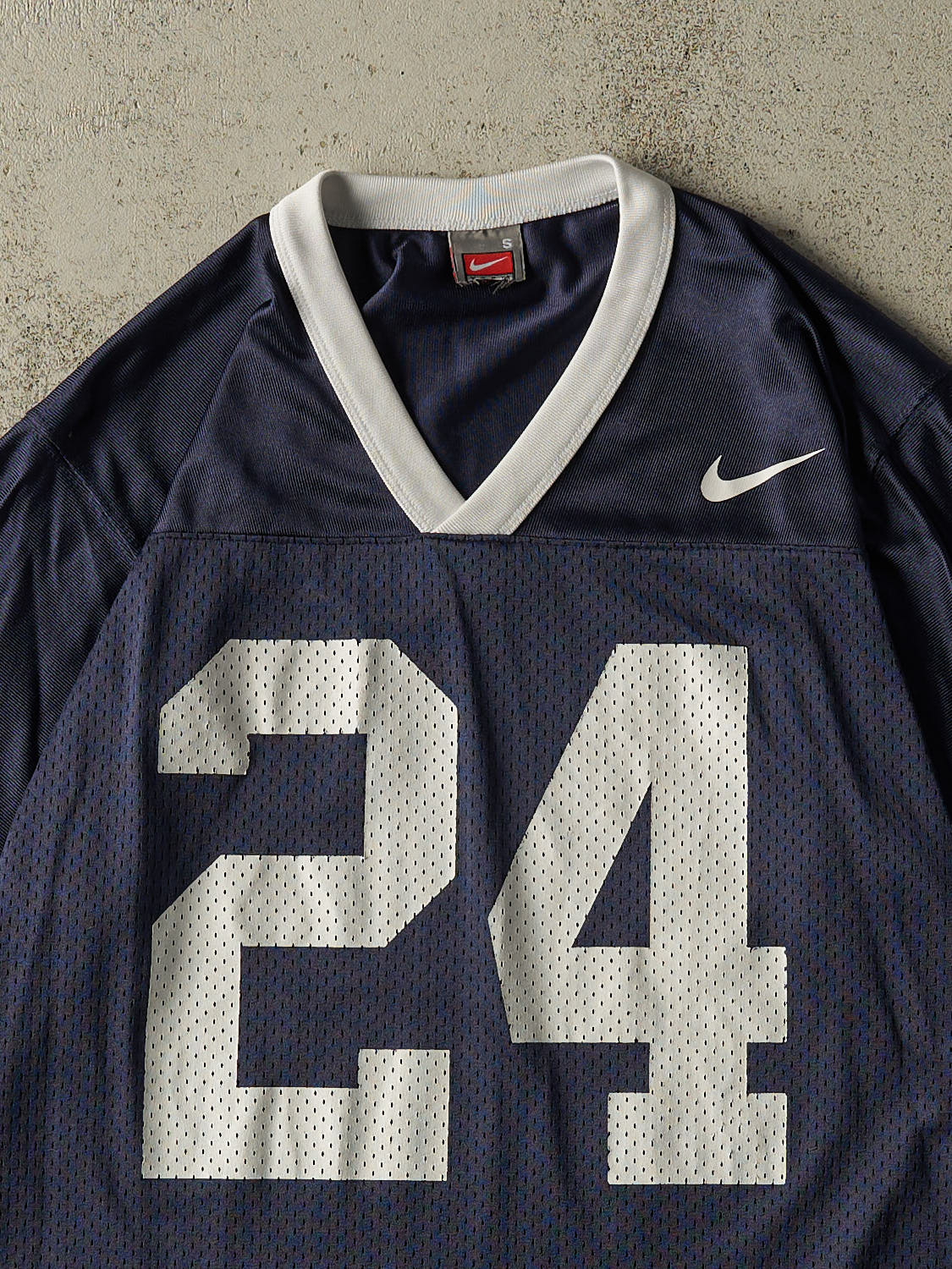 Vintage Y2K Navy Blue Nike Penn State University Football Jersey (M/L)