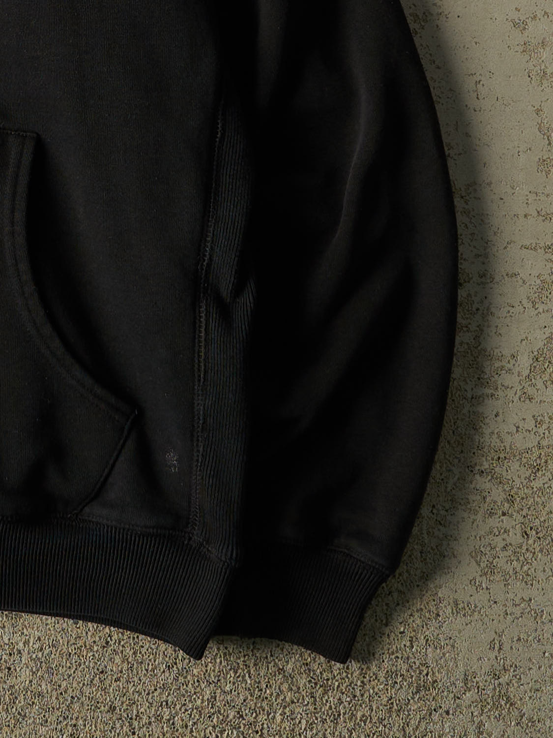 Vintage Y2K Black Mondetta Thermal Lined Zip Up Hoodie (M)
