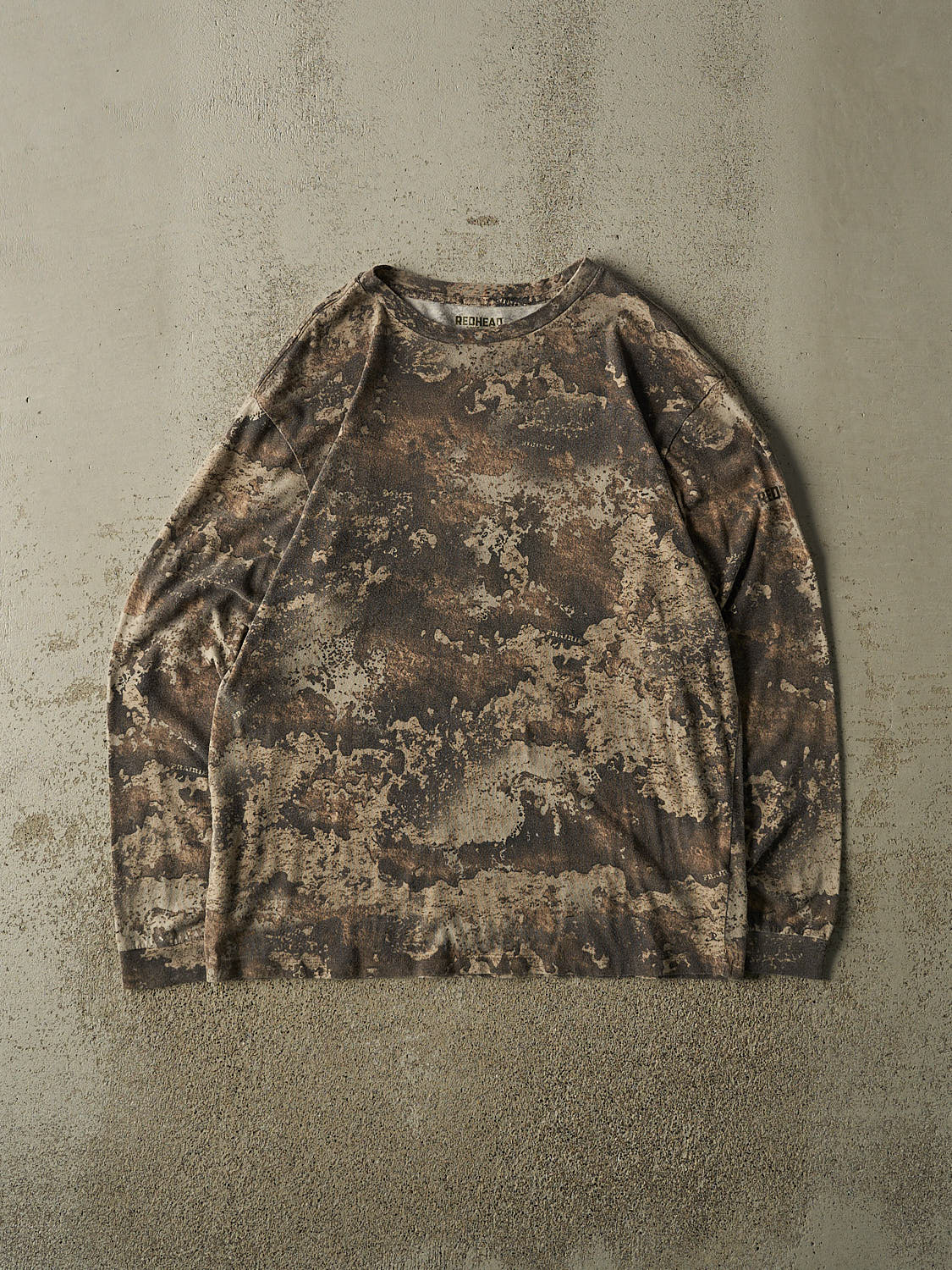Vintage Y2K Camo Redhead Long Sleeve (L)