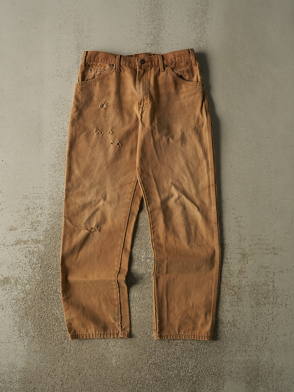 Vintage 90s Camel Dickies Carpenter Pants (32x31.5)
