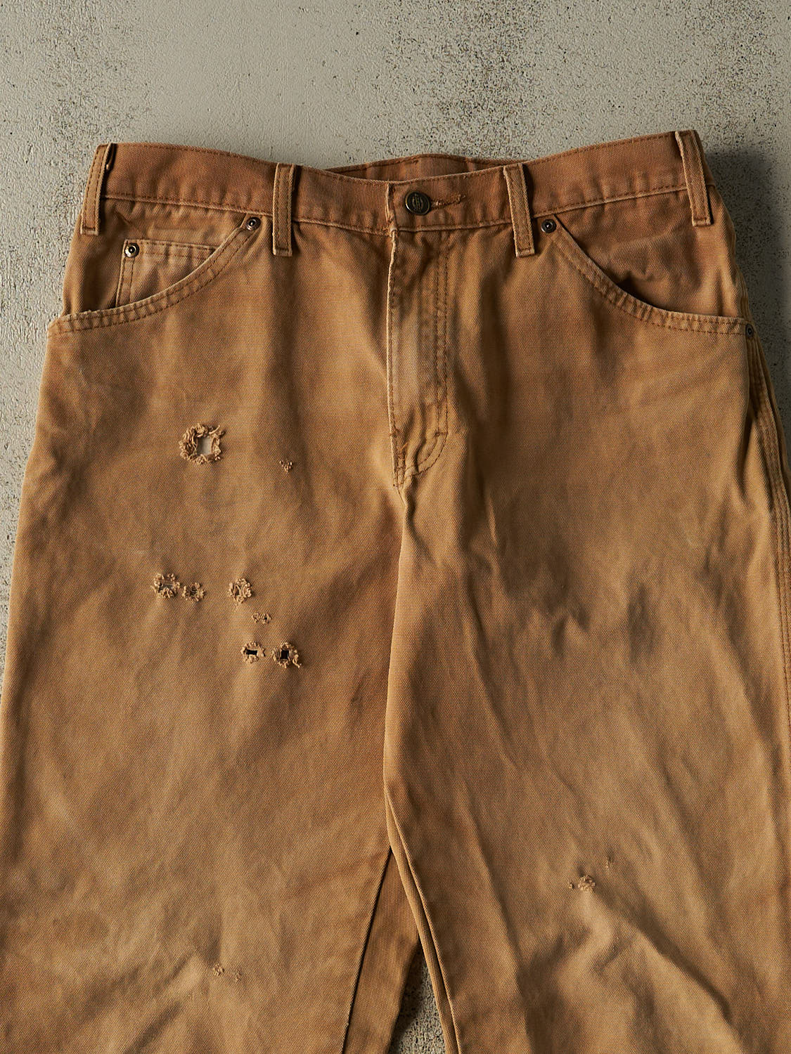 Vintage 90s Camel Dickies Carpenter Pants (32x31.5)