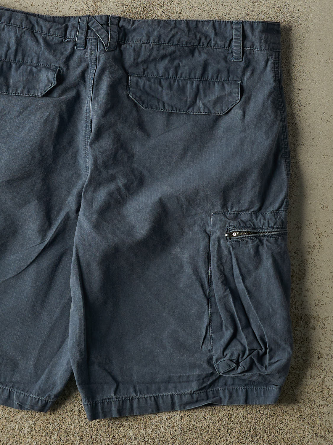 Vintage Y2K Blue Nike Cargo Shorts (36x11)