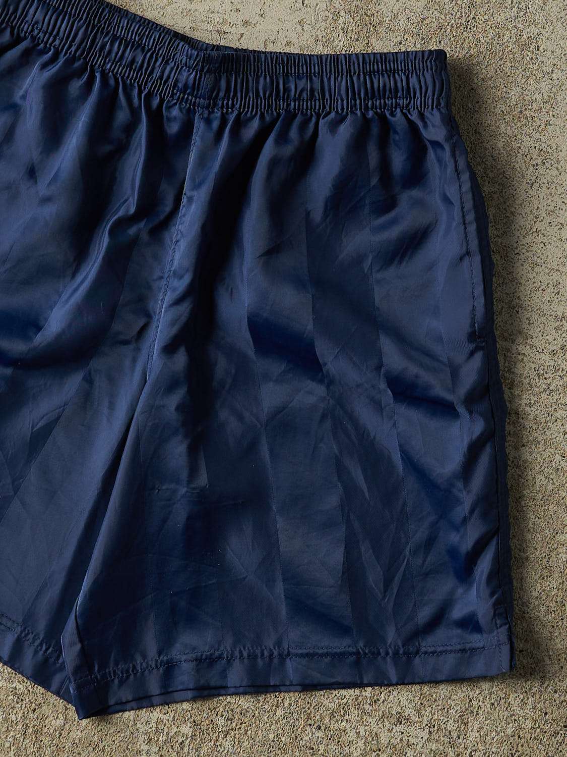 Vintage 90s Navy Blue Starter Track Shorts (24x7.5)