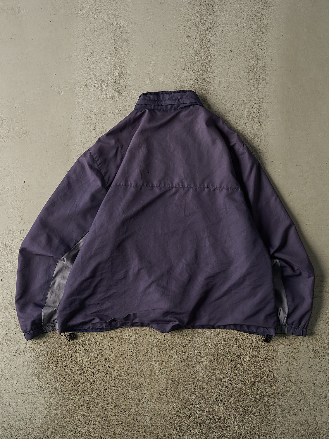Vintage Y2K Navy Blue Starter Zip Up Windbreaker Jacket (XL)