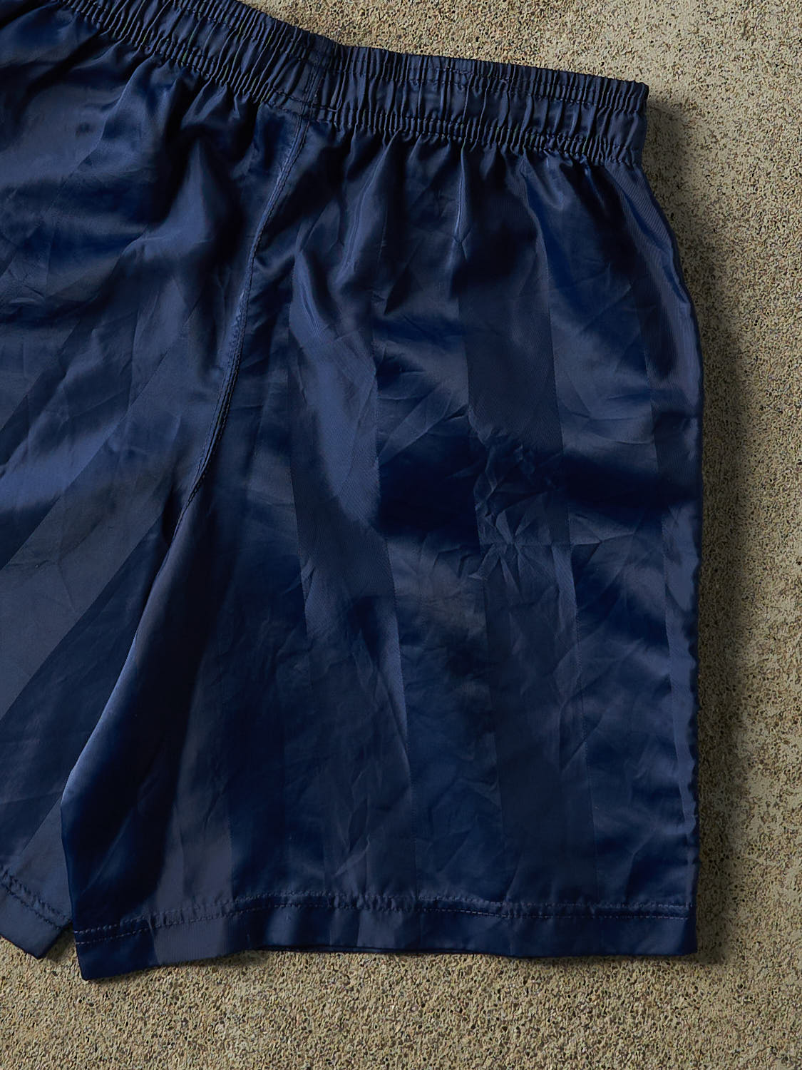 Vintage 90s Navy Blue Starter Track Shorts (24x7.5)