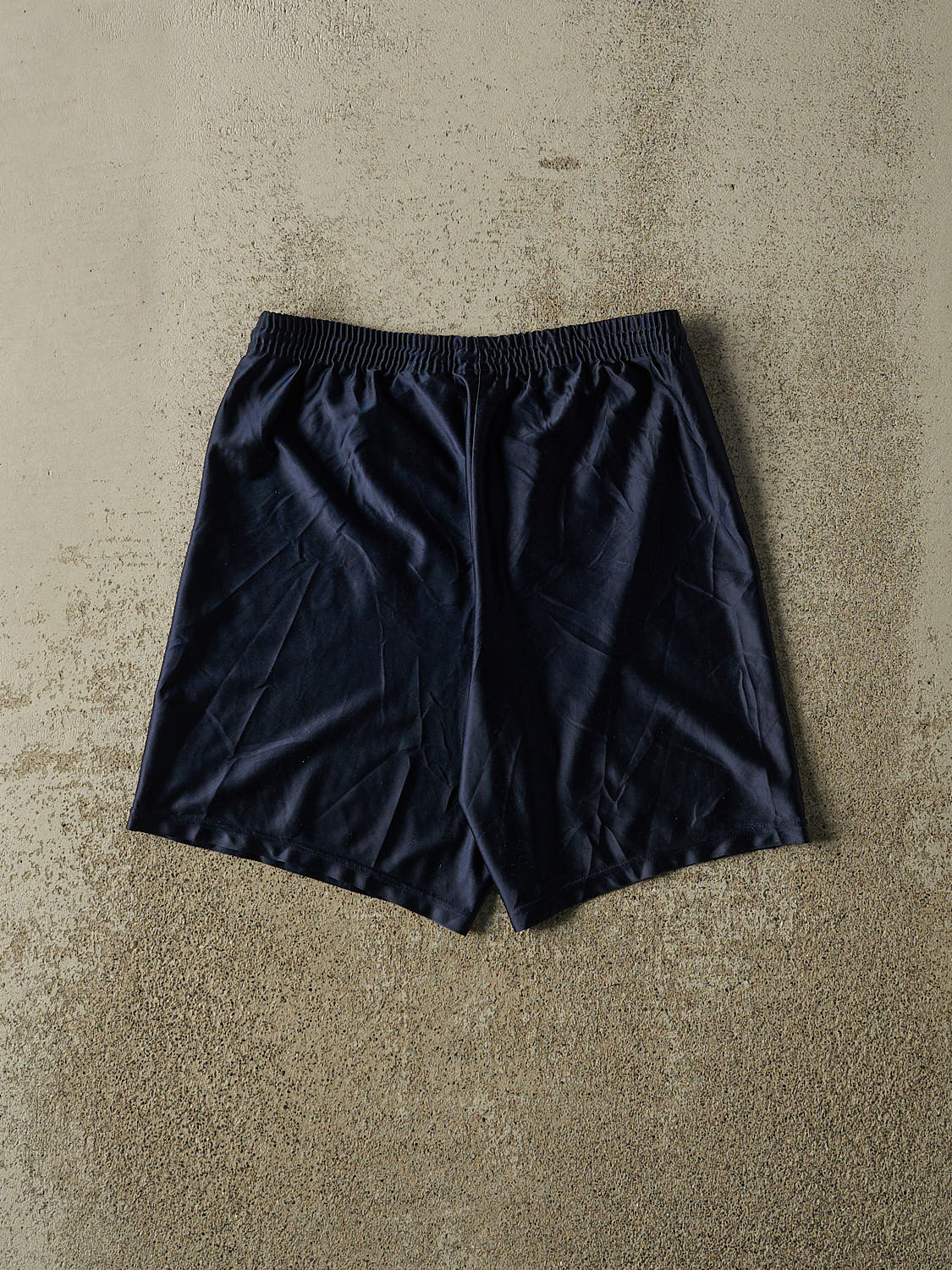 Vintage 90s Navy Blue Nike Track Shorts (27x7)