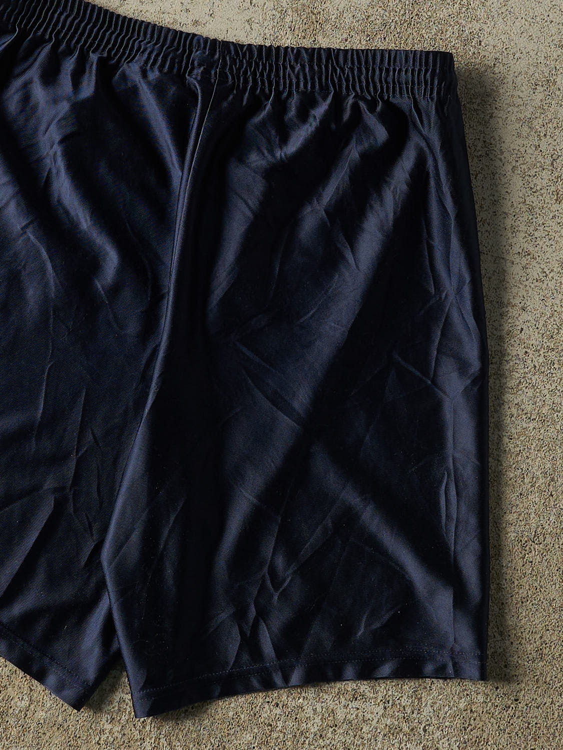 Vintage 90s Navy Blue Nike Track Shorts (27x7)
