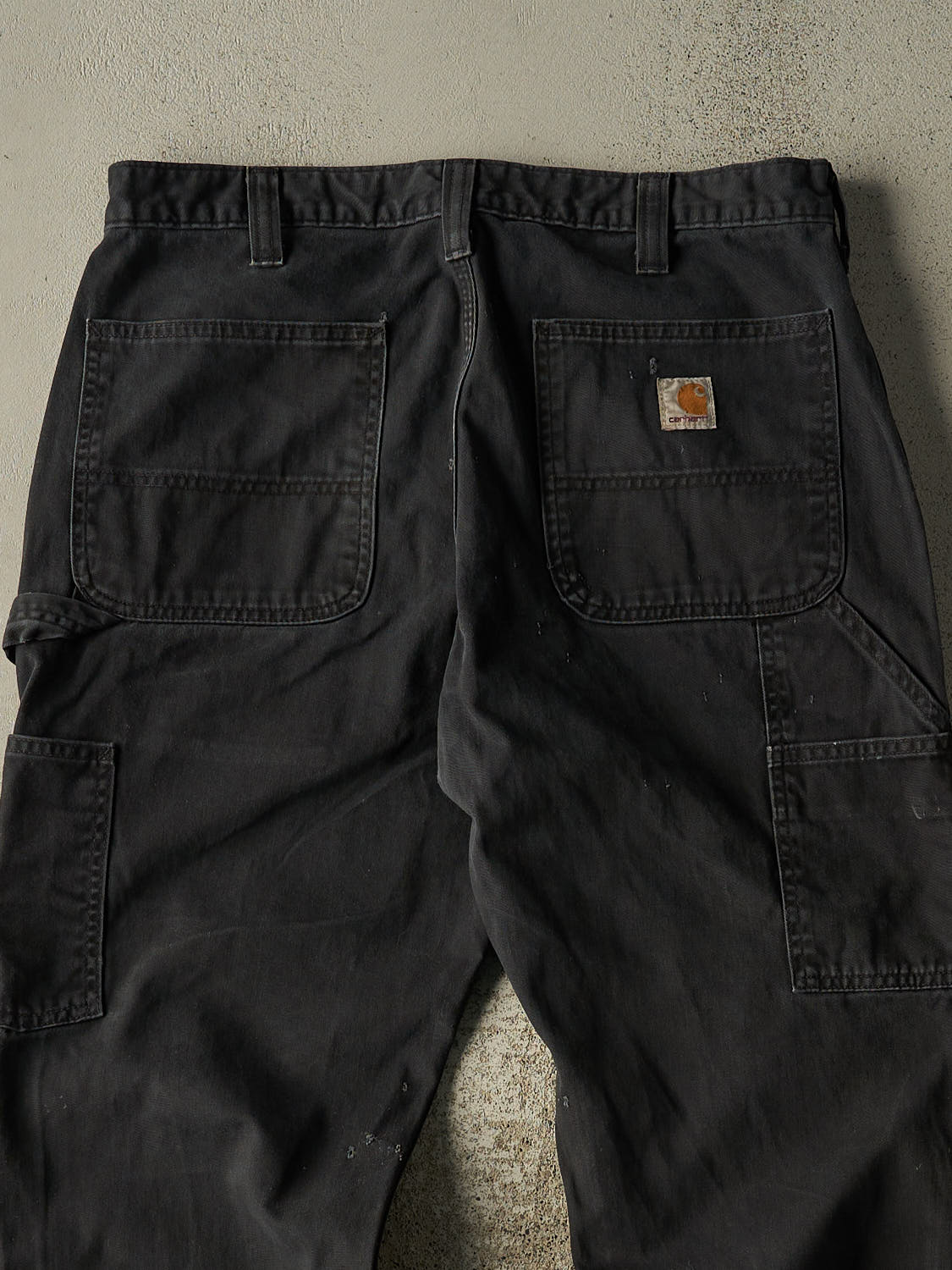 Vintage Y2K Black Carhartt Carpenter Pants (34x31)
