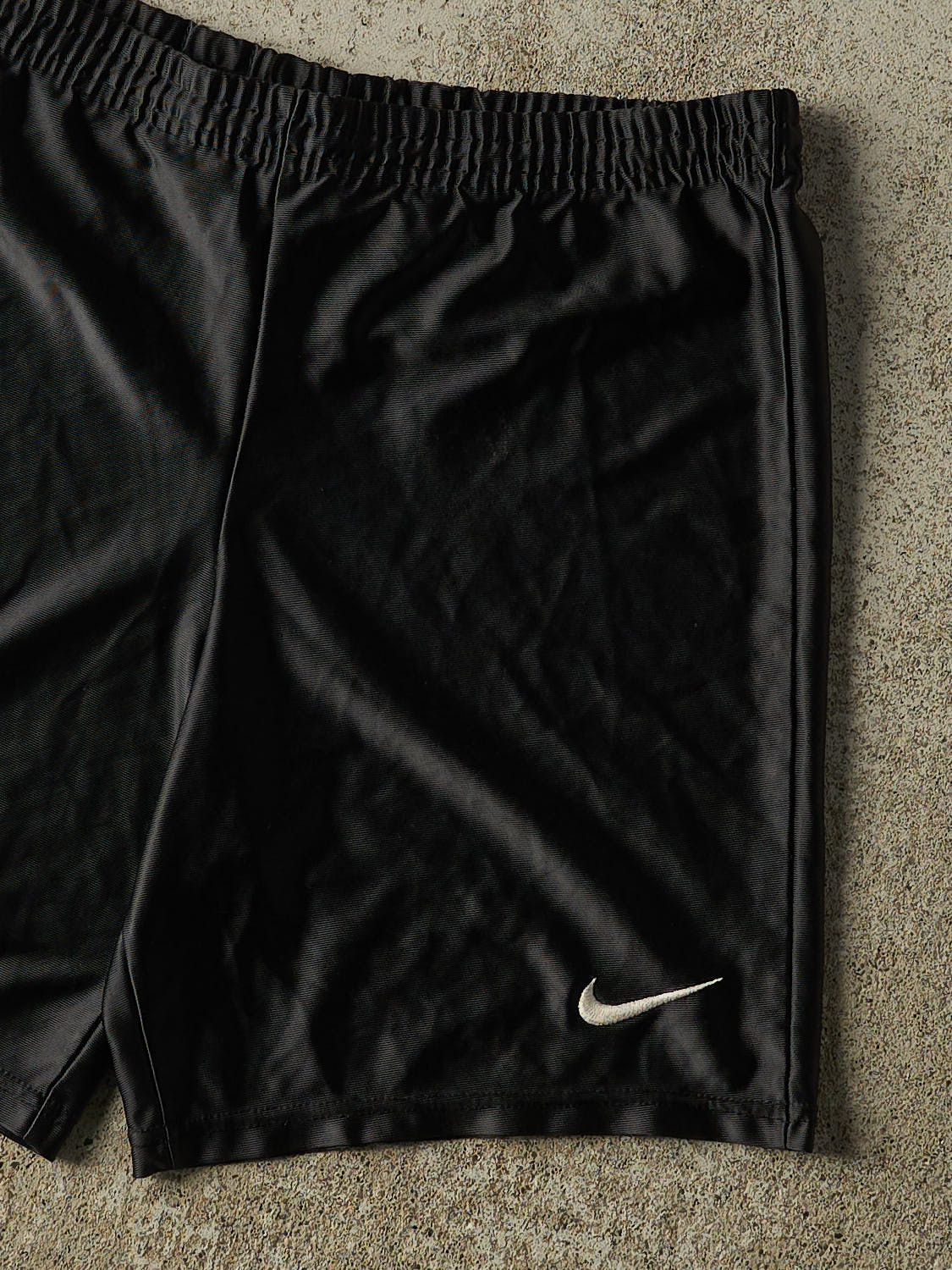 Vintage 90s Black Nike Track Shorts (30x7.5)