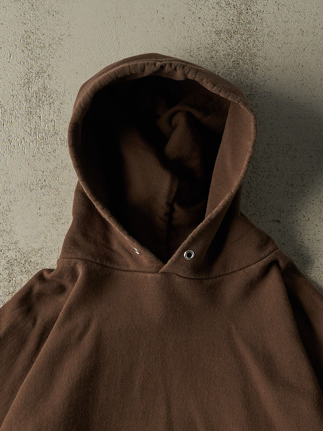 Vintage 90s Brown Blank Hoodie (XL/XXL)