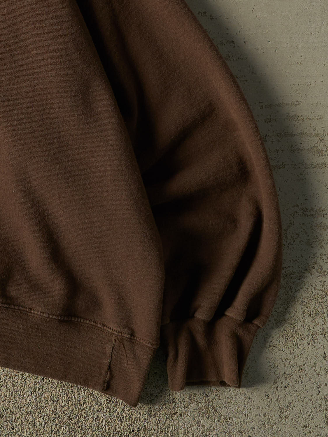 Vintage 90s Brown Blank Hoodie (XL/XXL)