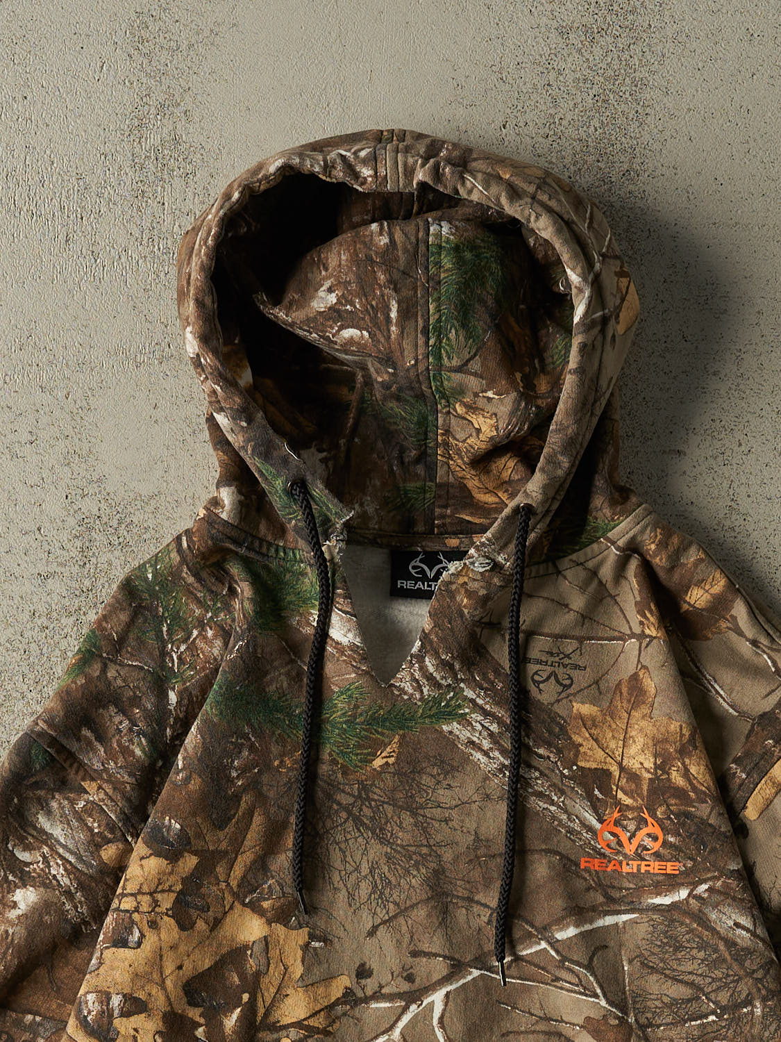 Vintage Y2K Camo Realtree Hoodie (L/XL)