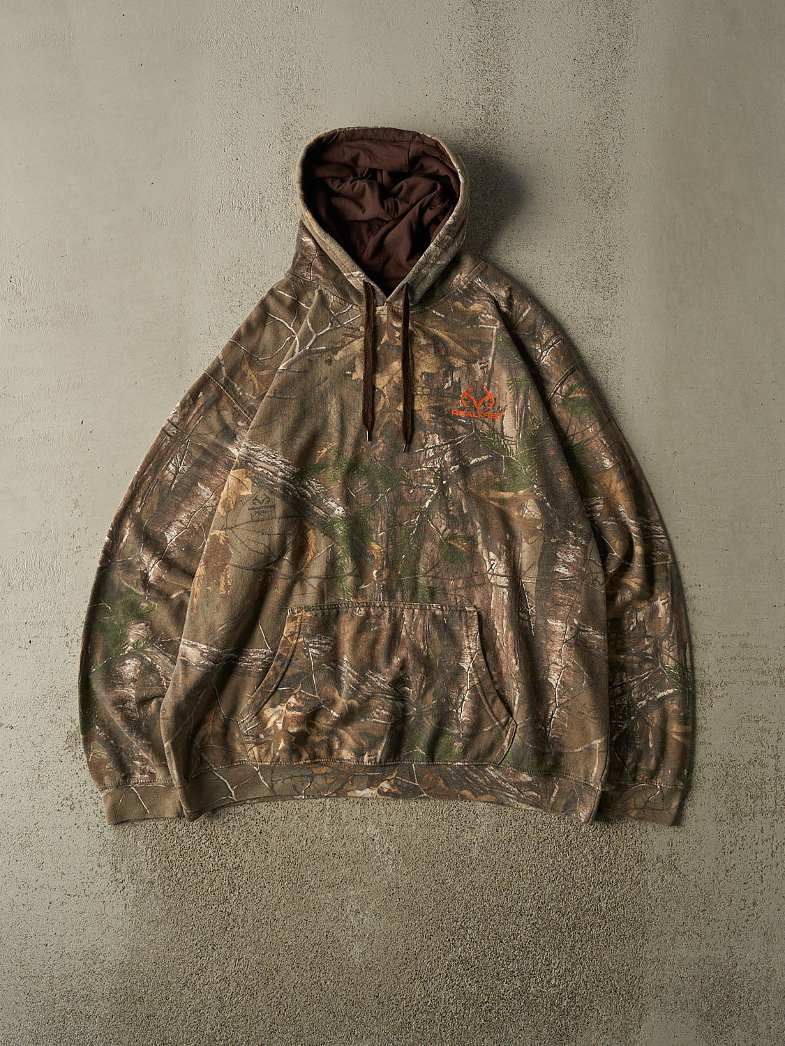 Vintage 90s Camo Realtree Hoodie (XXL)