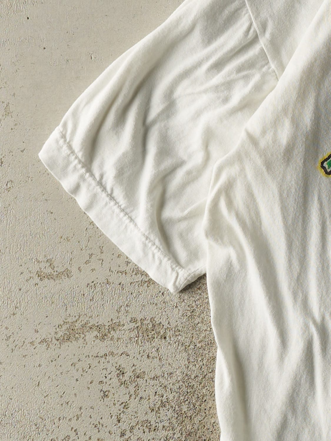 Vintage 90s White Mistletoe Garfield Tee (L)