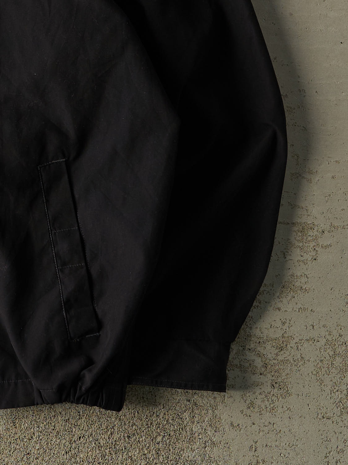 Vintage 90s Black Harrington Jacket (L/XL)