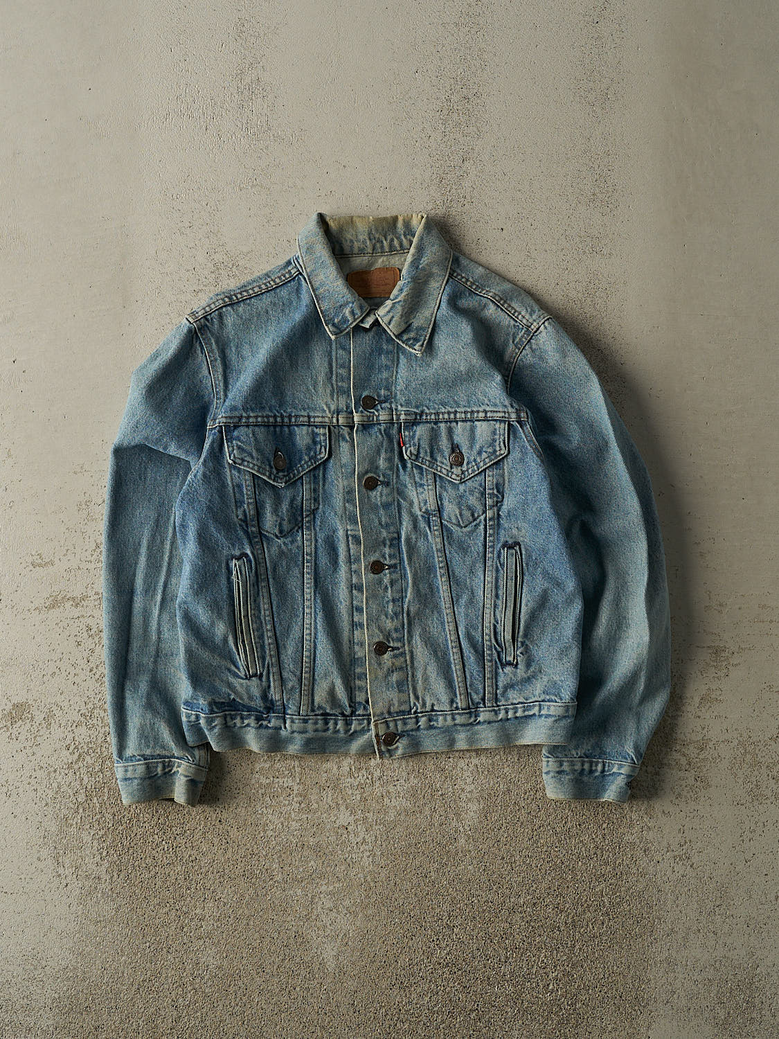 Vintage 90s Light Wash Levi's Denim Jacket (S)