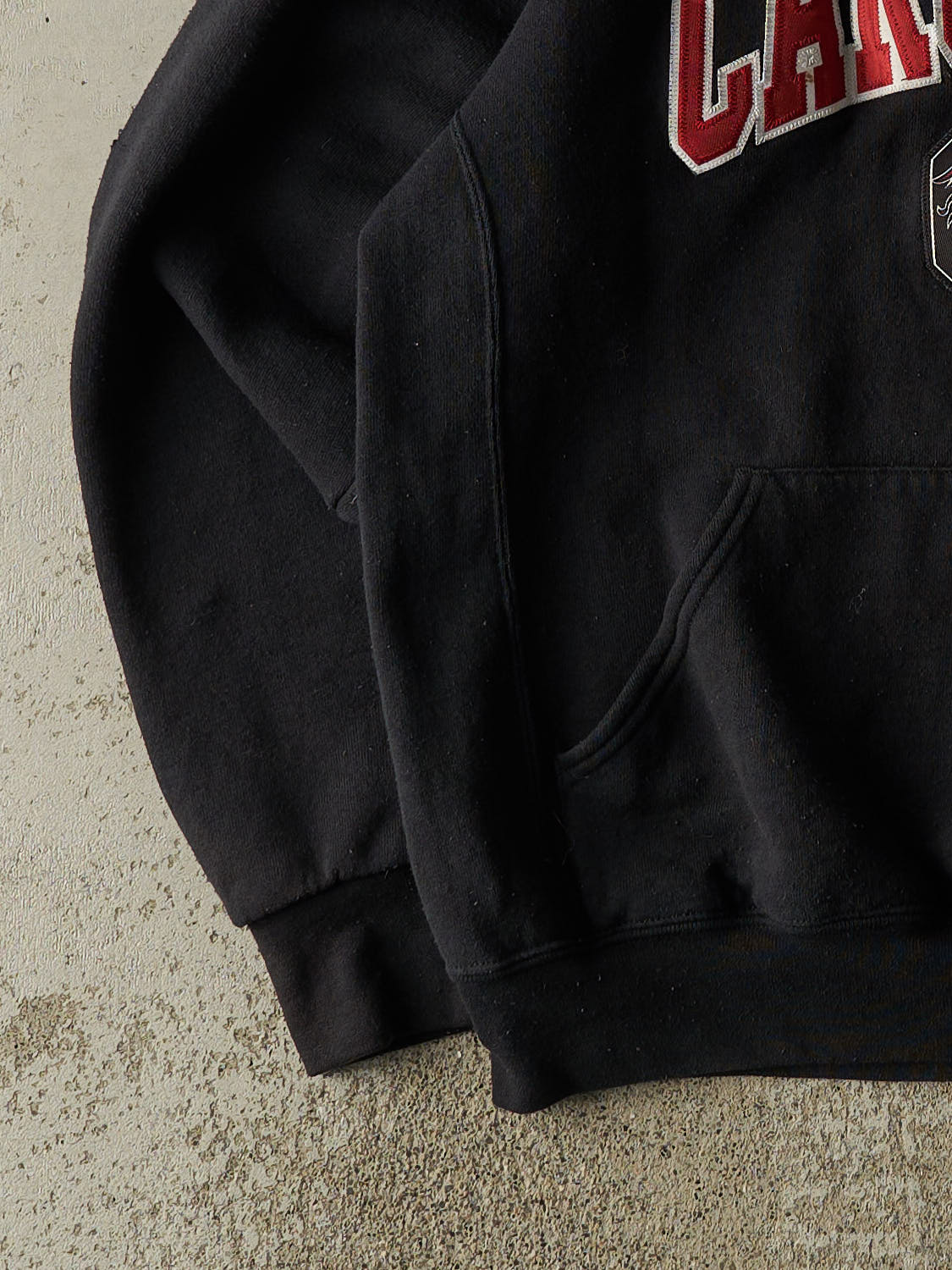 Vintage 90s Black Russell Athletic University of South Carolina Hoodie (M)