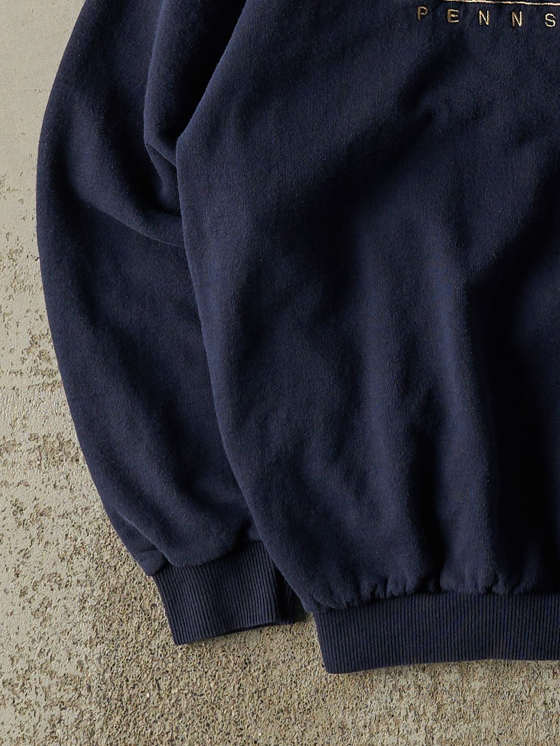 Vintage 90s Navy Blue Philadelphia Embroidered Crewneck (M)