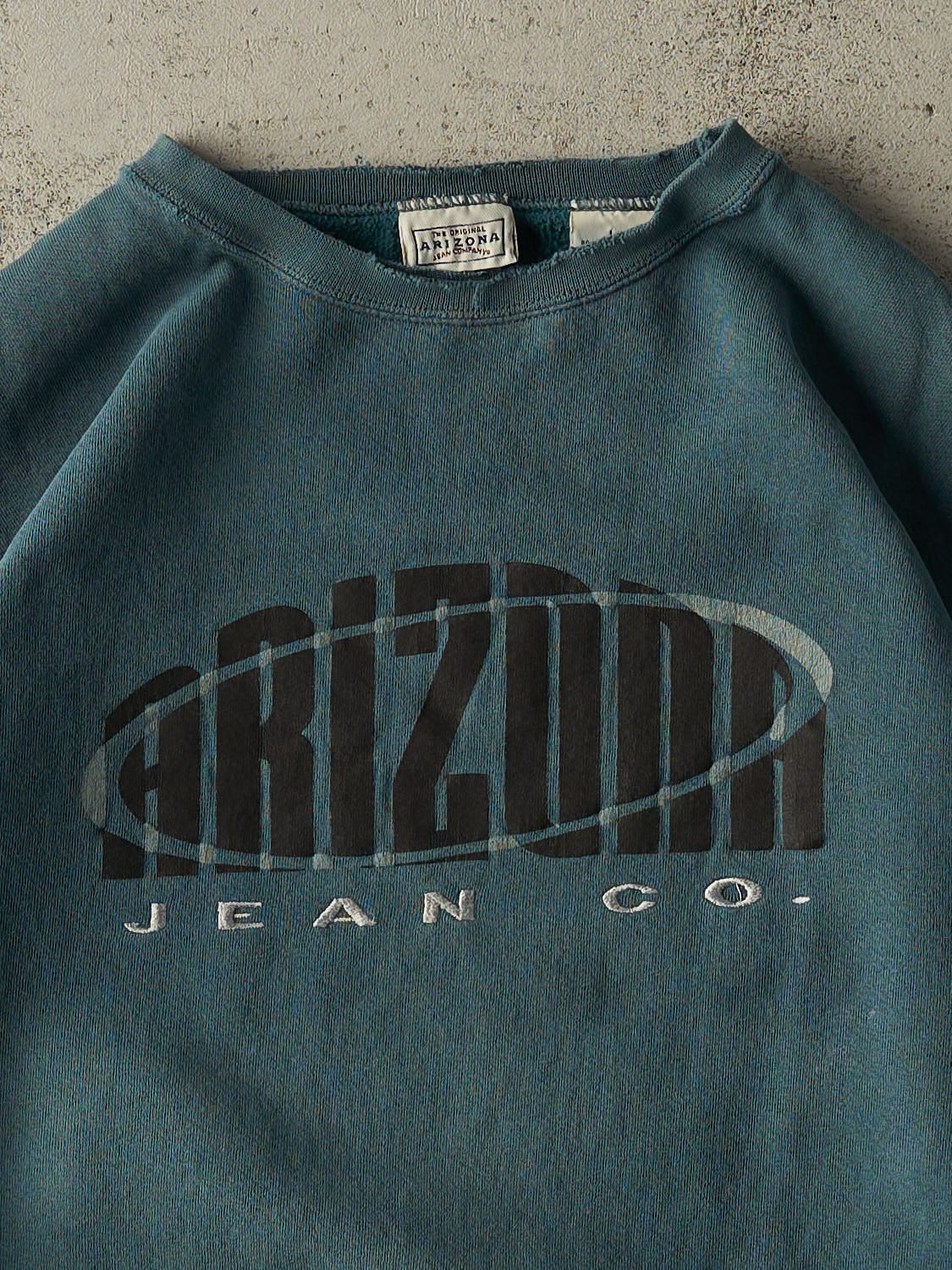 Vintage 90s Teal Arizona Jeans Co Crewneck (M/L)